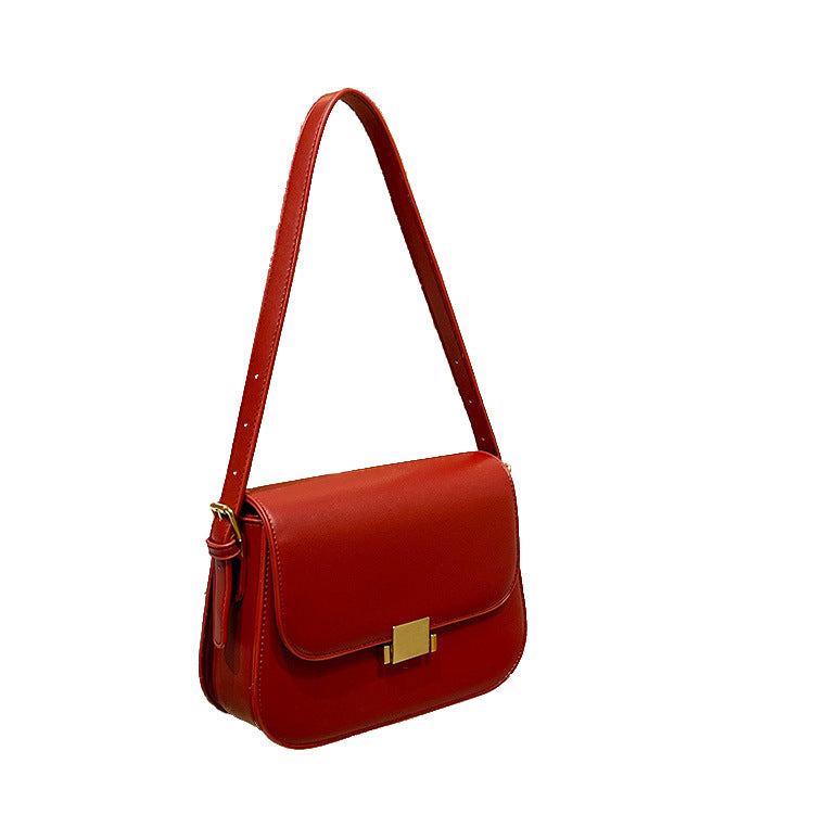 Women's Spring Large Capacity Versatile High-grade Genuine Crossbody Bags