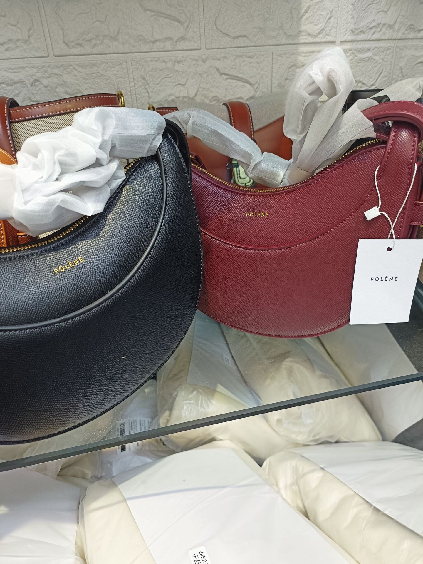 Women's French Saddle Half Moon Underarm Crossbody Bags