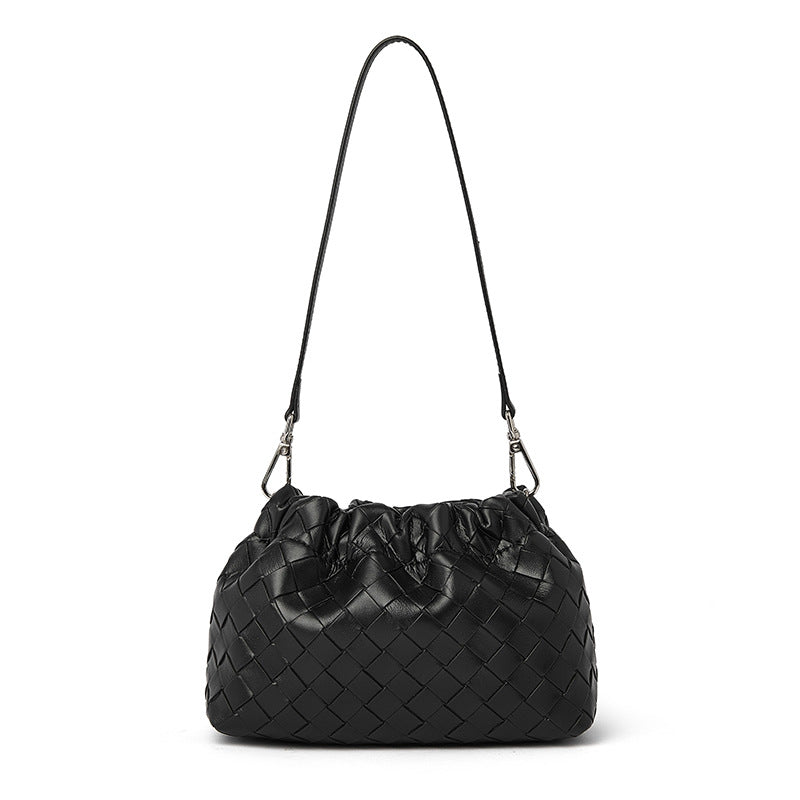 Women's Woven Cloud High-grade Pleated Chain Niche Shoulder Bags