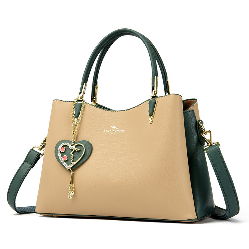 Women's Durable Mom Soft Leather Elegant Handbags