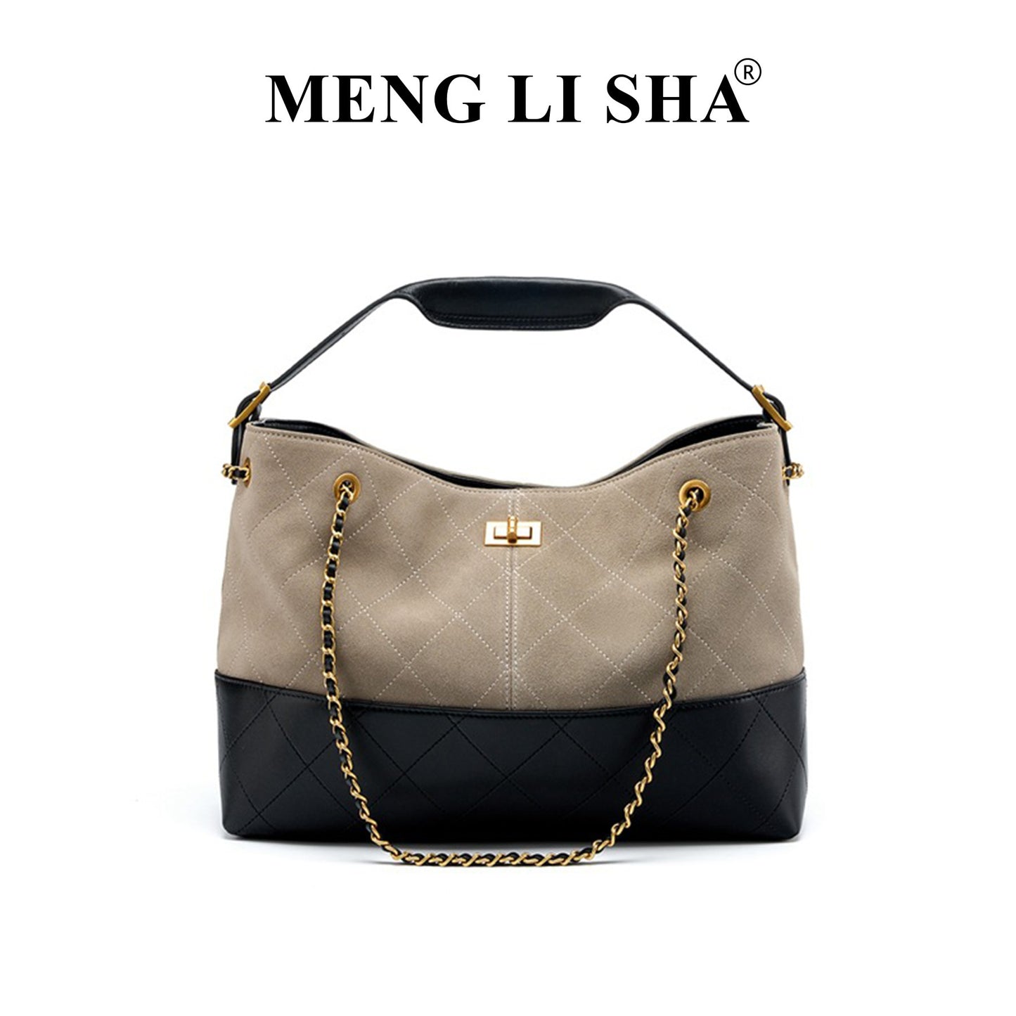 Innovative Cool Style Chain Genuine Leather Shoulder Bags