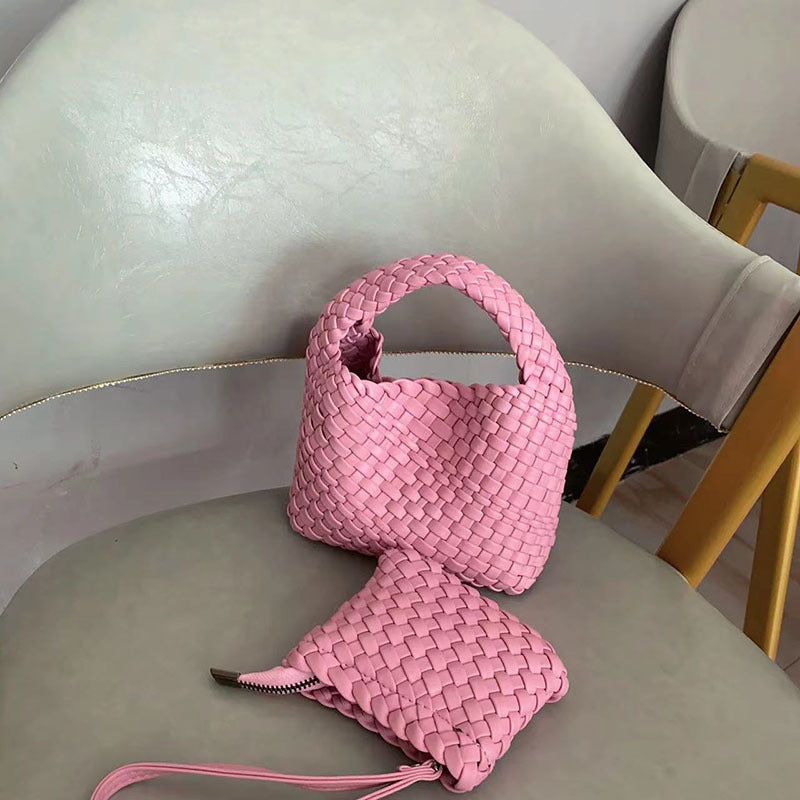 Women's Handmade Woven High-grade Mini Chain Handbags