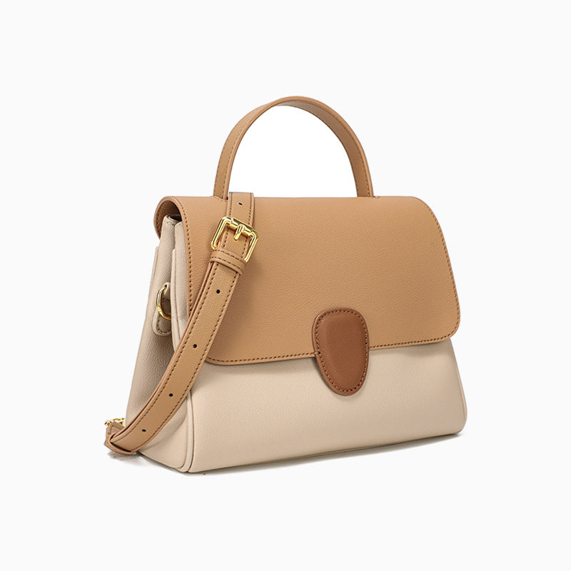 Women's Stylish High-grade Contrast Color Large Capacity Bags