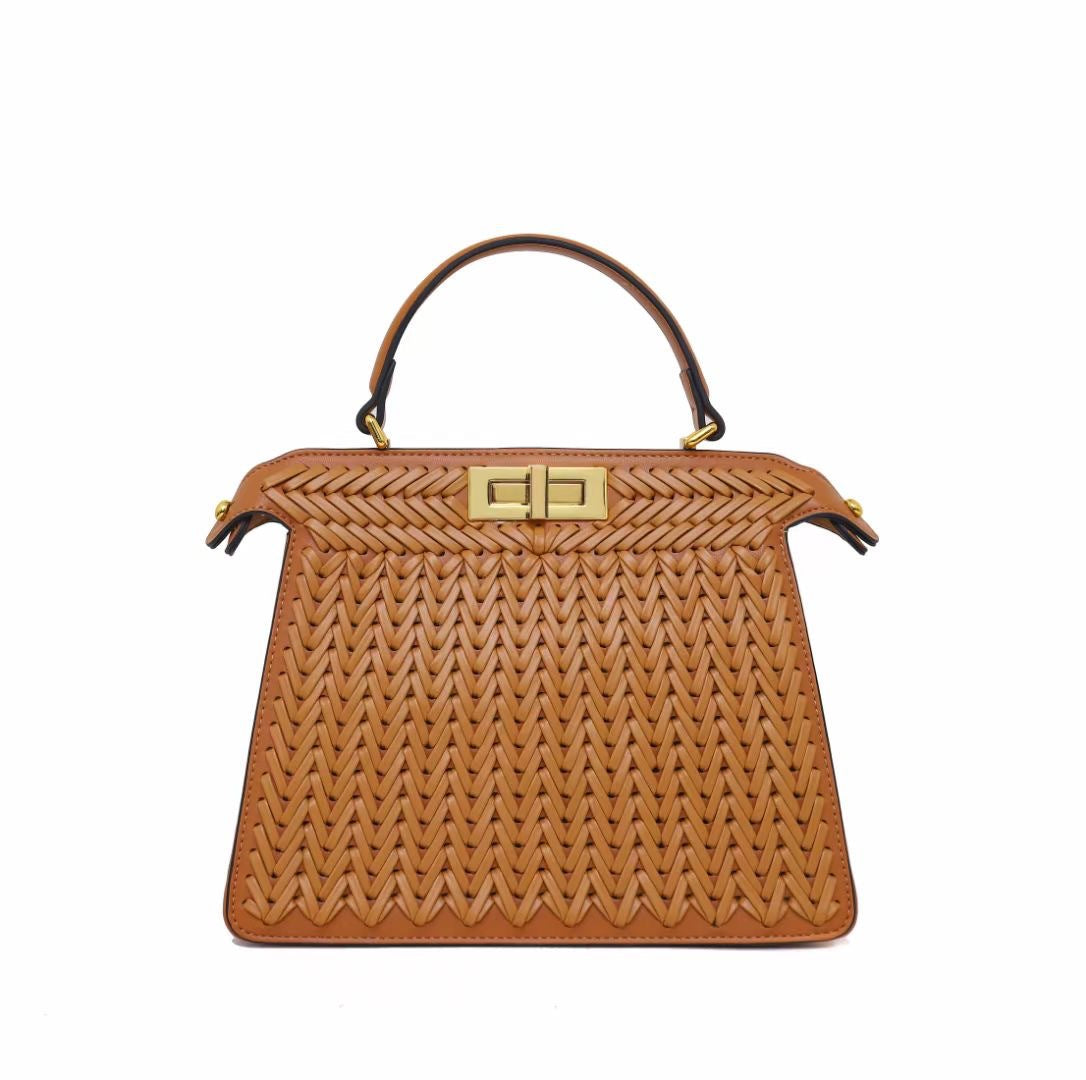 High Sense Niche Woven Female Fashion Crossbody Bags
