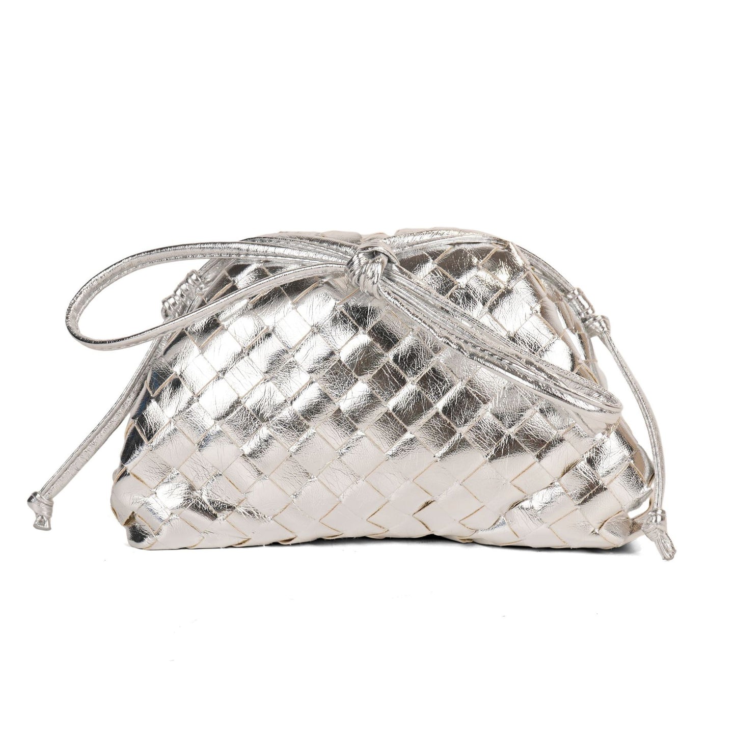 Women's Hand-woven Cloud Stylish Textured High Dumpling Crossbody Bags