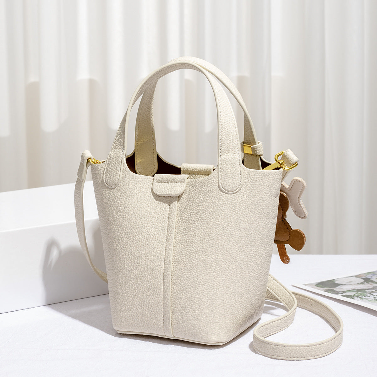Women's Style Vegetable Basket Large Capacity Portable Handbags