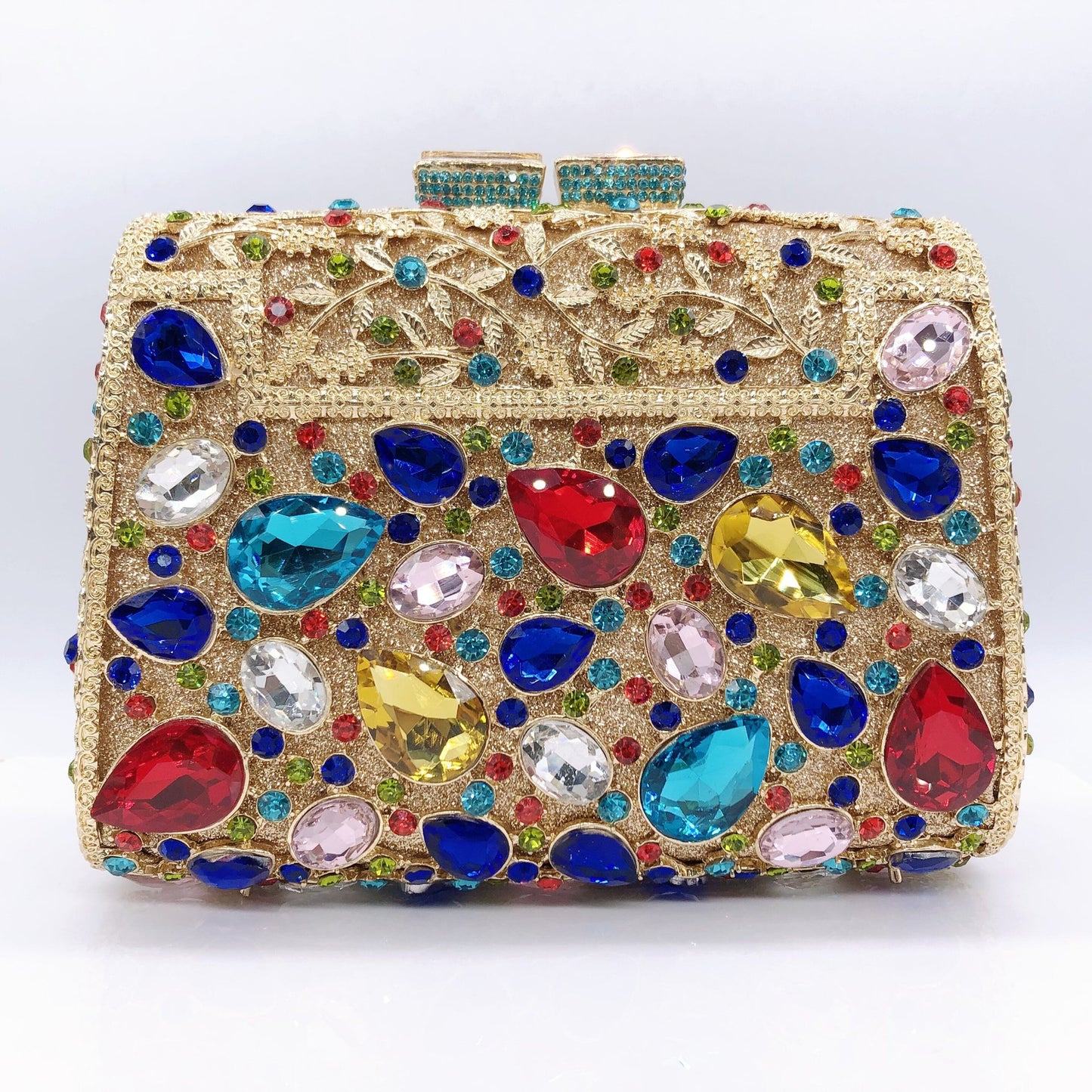 Banquet Party Metal Clutch Inlaid With Evening Bags
