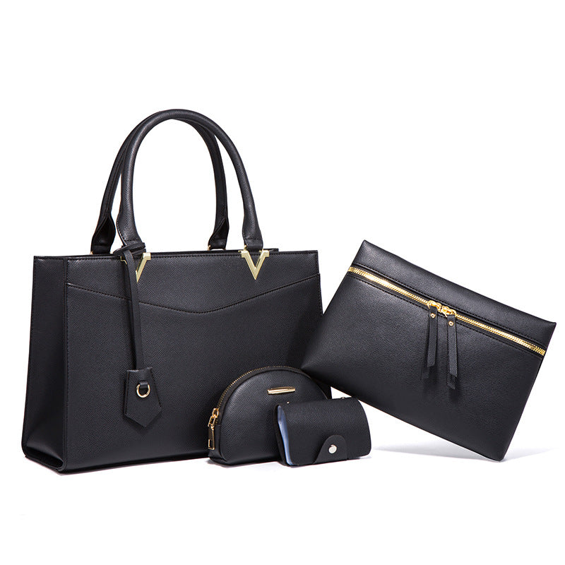 Women's Fashion Large Capacity Set Mother Handbags