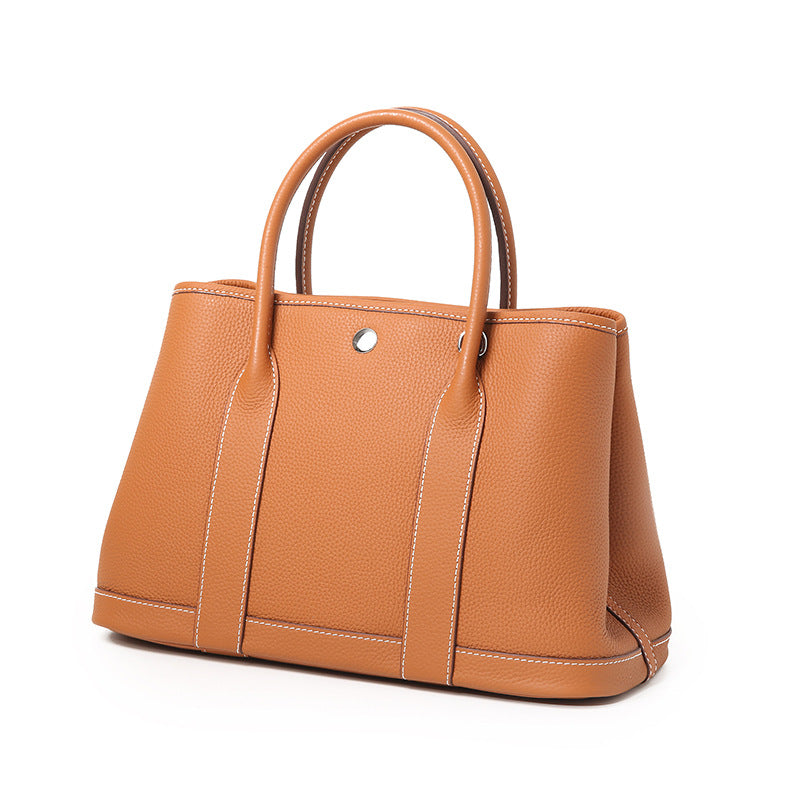 Women's First Layer Cowhide Commuter Large Capacity Handbags