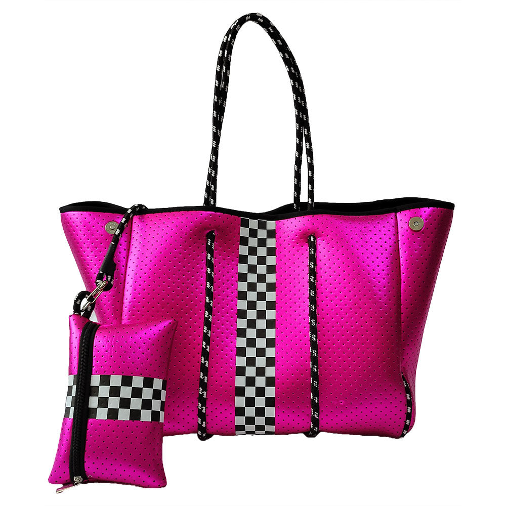 Neoprene Beach Printing Weekend Portable Seaside Handbags