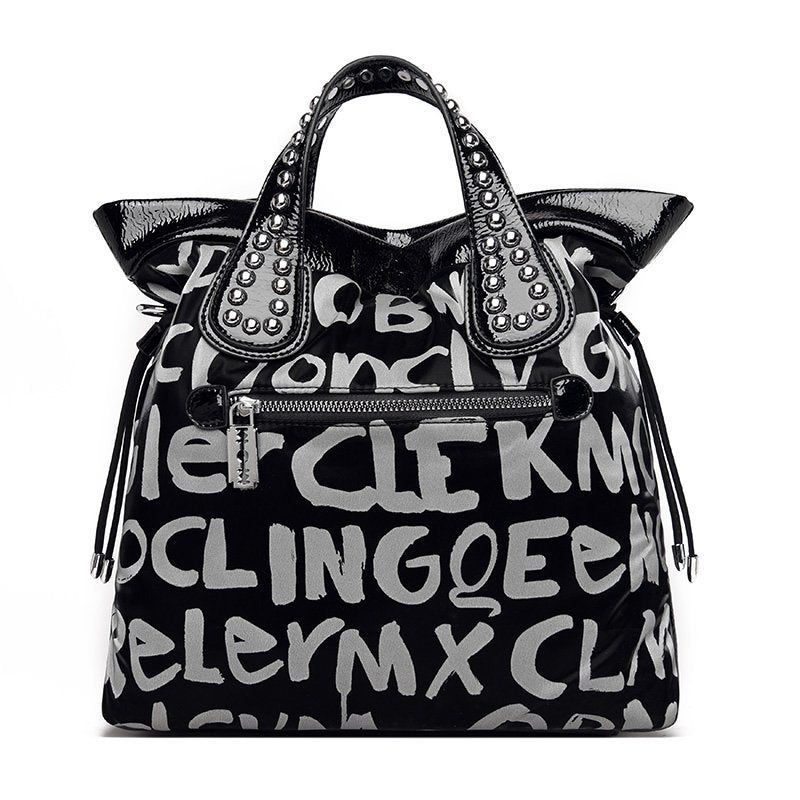 Women's Letter Rhinestone Fashion Large Capacity Elegant Handbags