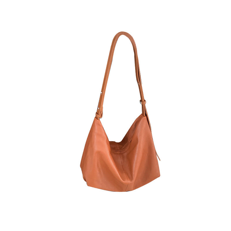 Women's Genuine Leather Large Capacity High Sense Shoulder Bags
