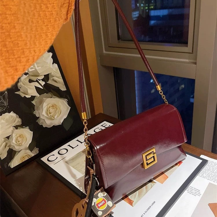 Trendy Fashion Underarm Female Niche Retro Crossbody Bags