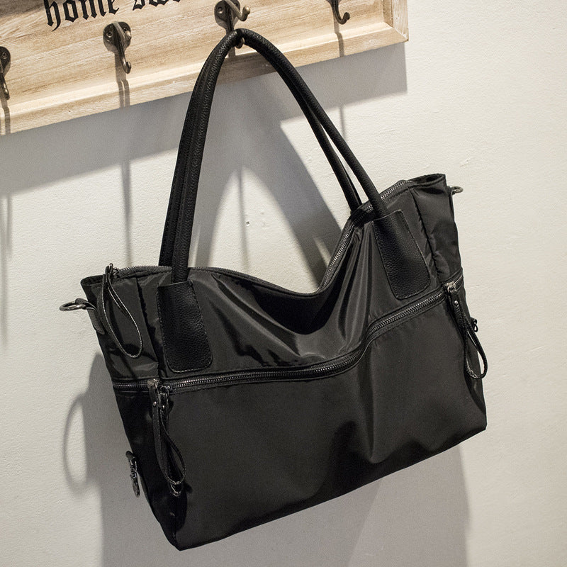 Women's & Men's & Large Capacity Soft Surface Trendy Handbags
