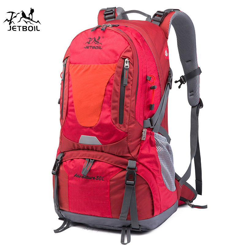 Men's Large Capacity Nylon Camping Hiking Gift Mountaineering Backpacks