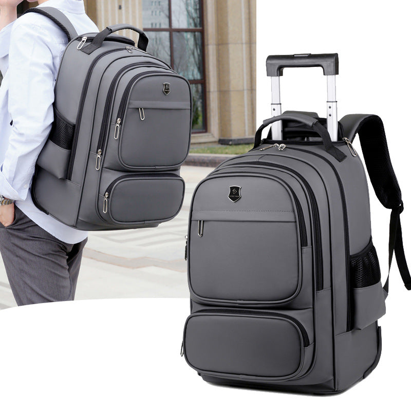 Men's Large Capacity Business Computer Lightweight Expandable Backpacks