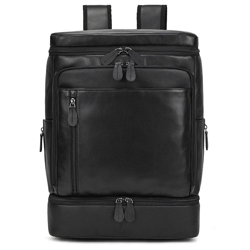 Men's Crazy Horse Leather Vintage Genuine First Backpacks