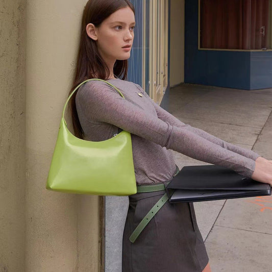 Women's Versatile Niche Plump Portable Underarm Armpit Bags