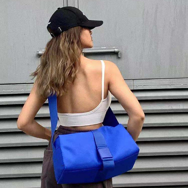 Women's Fitness Toast Fashionable Classic Box Yoga Shoulder Bags