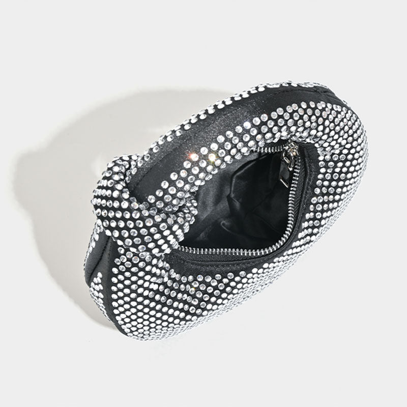 Design Full Diamond Dumpling Female Dinner Evening Bags