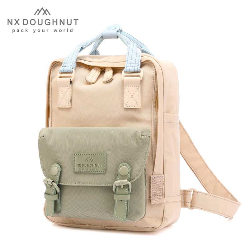 Version Doughnut Size Shopping Cute Leisure Backpacks