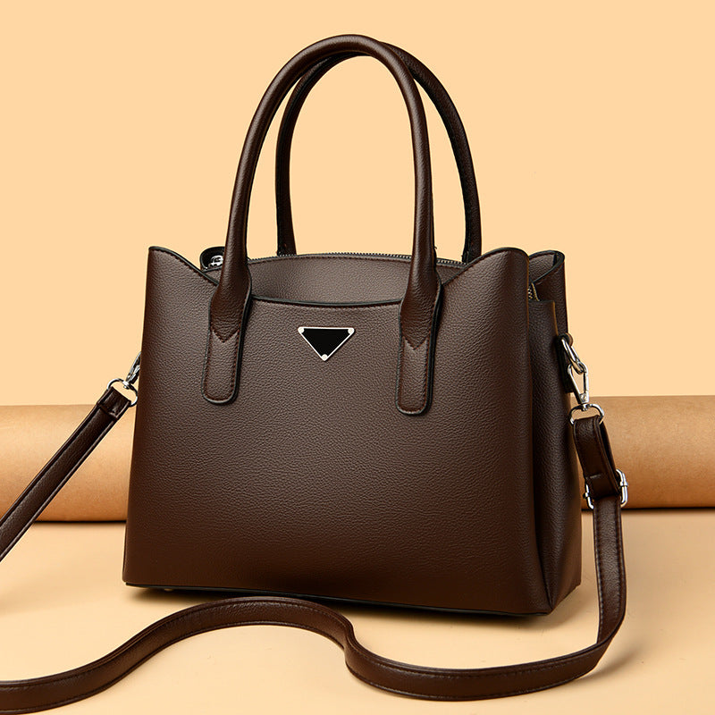 Women's High-grade Three-piece Versatile Large Capacity Commuter Handbags