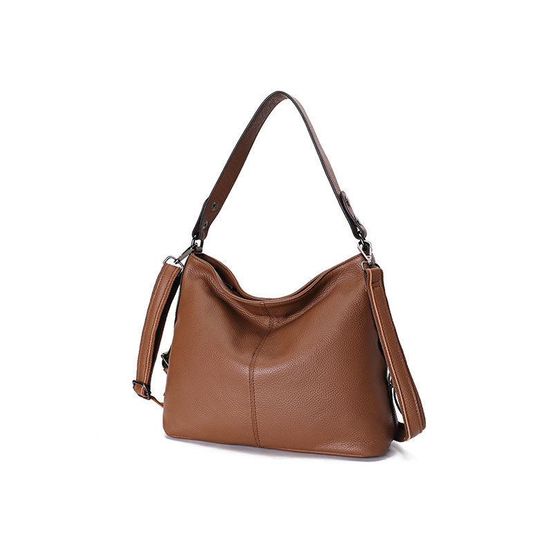 Women's Genuine Leather First Layer Cowhide Simple Bags