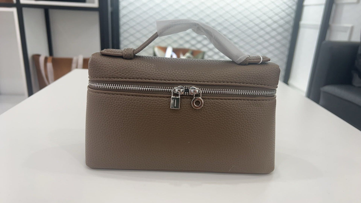 Women's Lunch Box Genuine Leather Simple Niche Bags