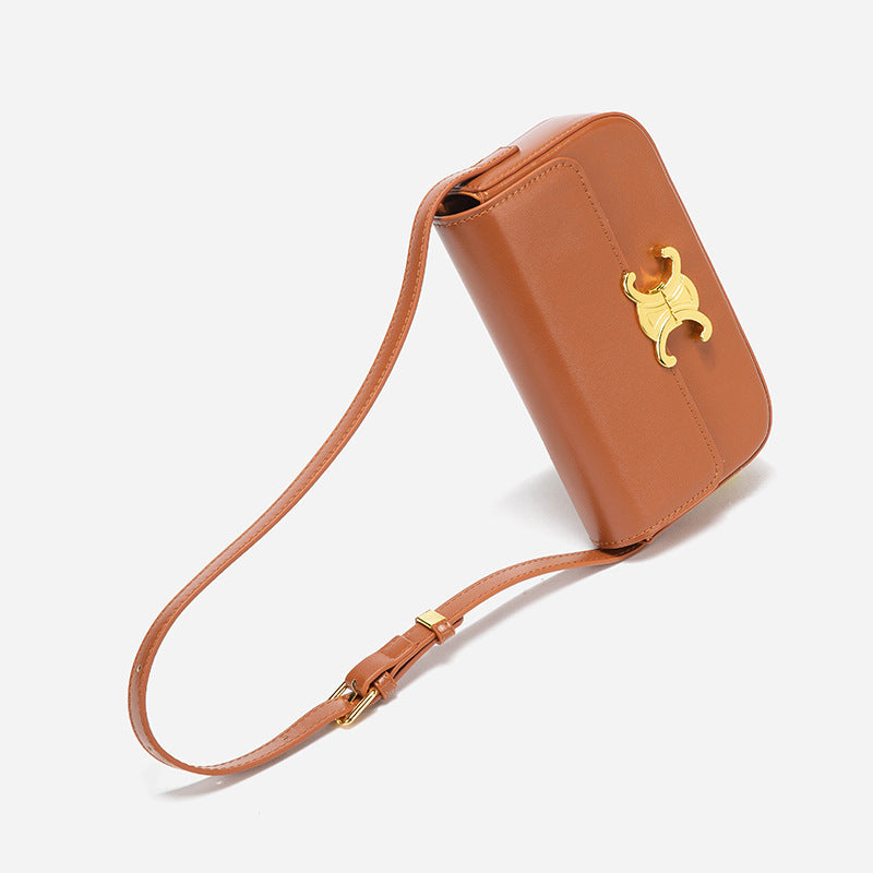 Women's Trendy Triumphant Underarm French Stick Solid Bags