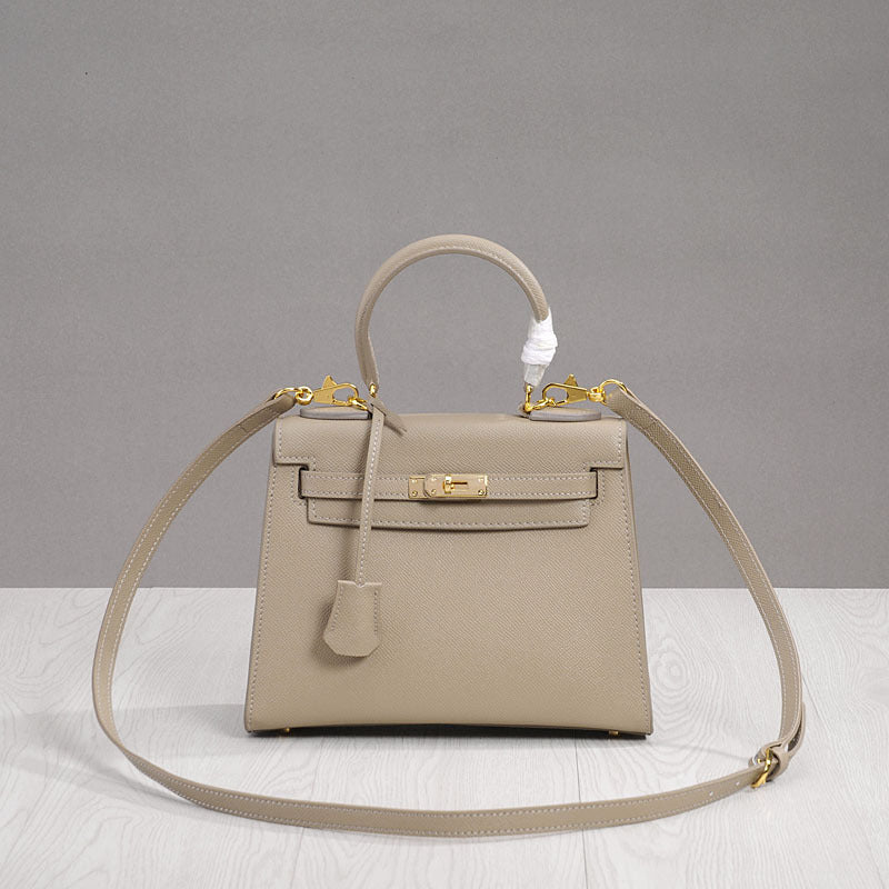 Women's Genuine Leather Portable Mini Palm Print Bags