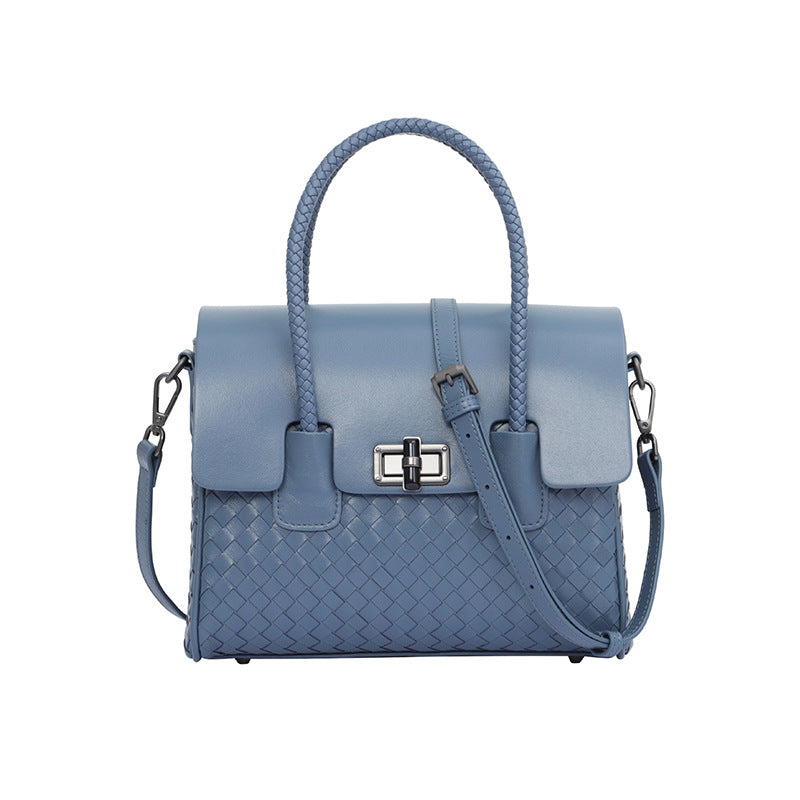 Women's Business Sheepskin Fashion Leather Large Capacity Shoulder Bags