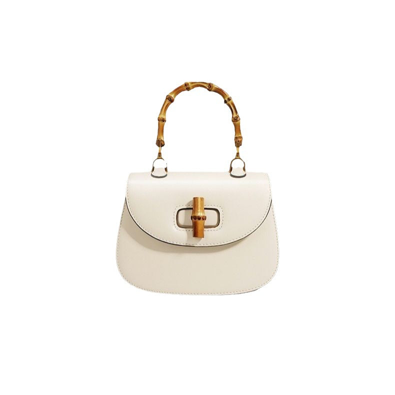 Women's Retro Bamboo Saddle Portable Fashion For Handbags
