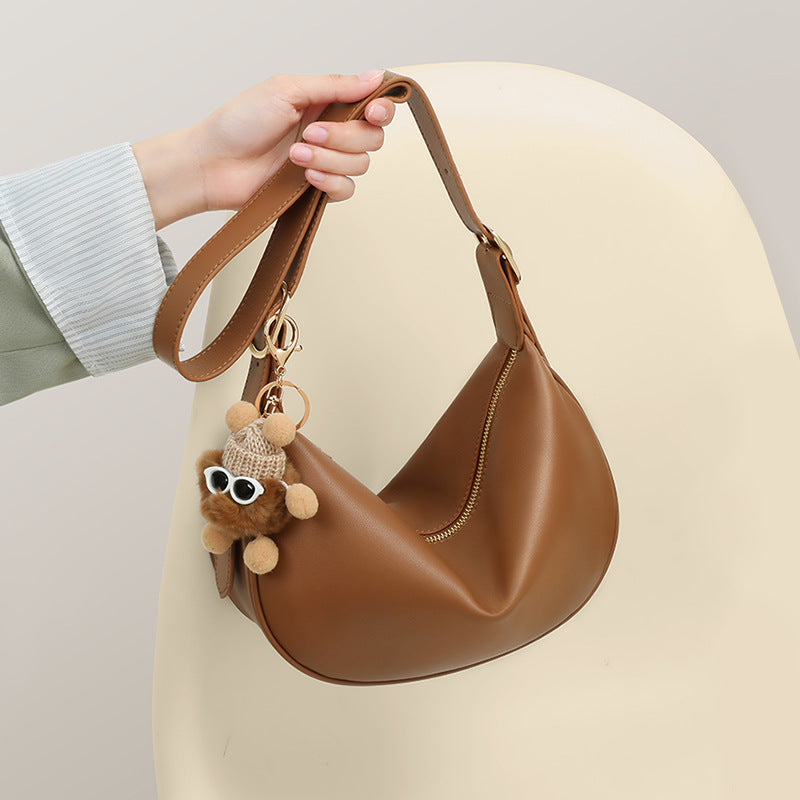 Women's Summer Versatile Advanced Texture Niche Leather Bags