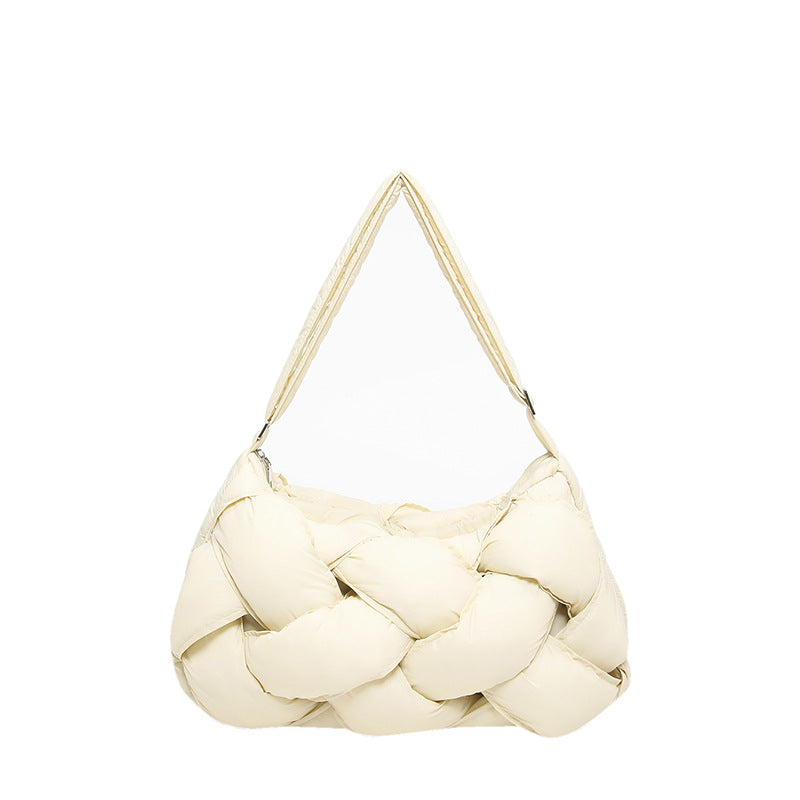 Women's Space Cotton Woven Fashion Jacket Down Bags