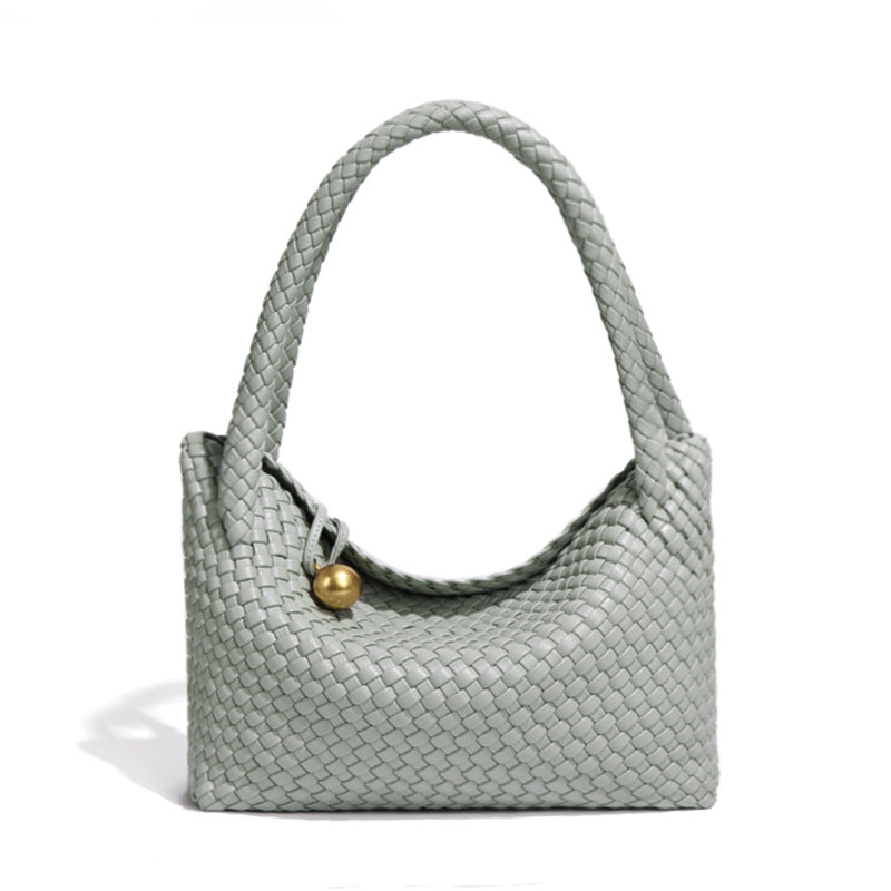 Capacity Commuter High-grade Woven Portable Soft Shoulder Bags