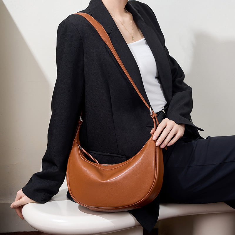 Women's Large Capacity Genuine Leather High Sense Bags