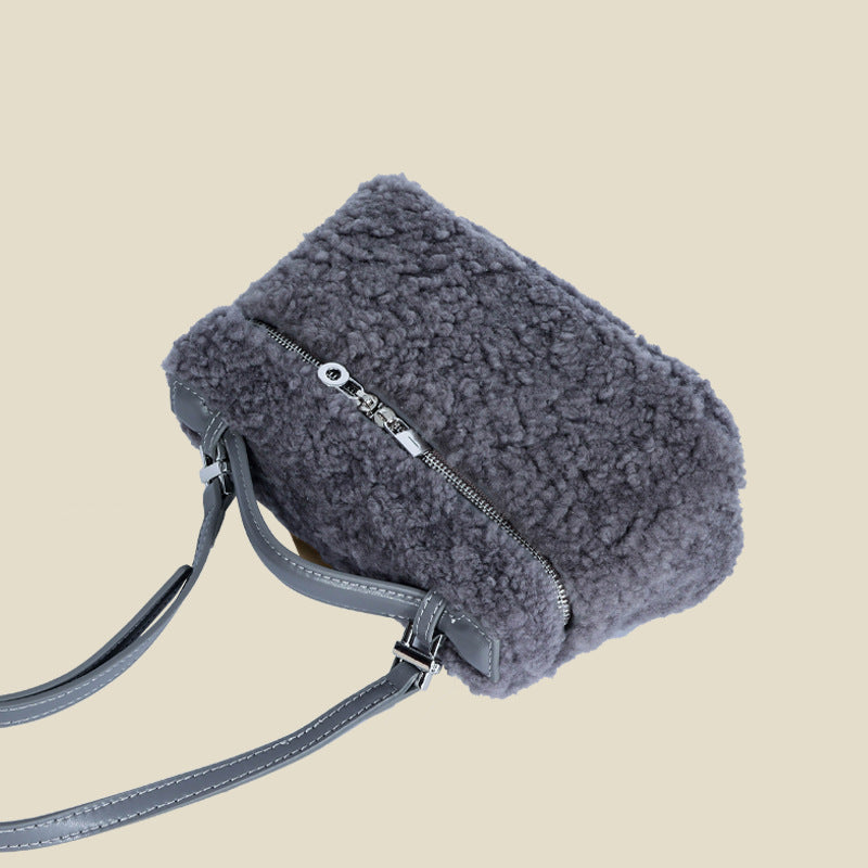 Women's Elegant Lamb Leather Daily Trend Crossbody Bags