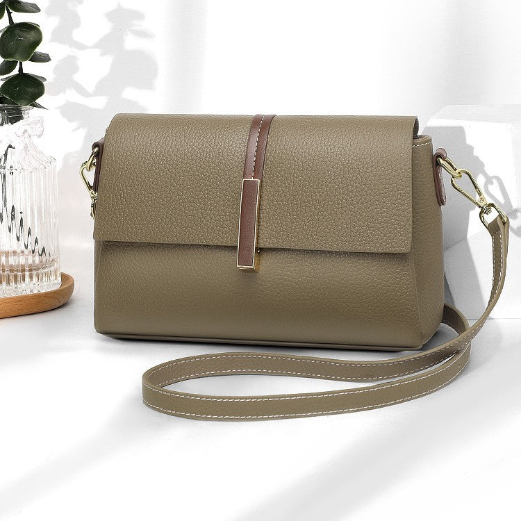 Women's Genuine Leather Fashion Mom Simple Practical Crossbody Bags