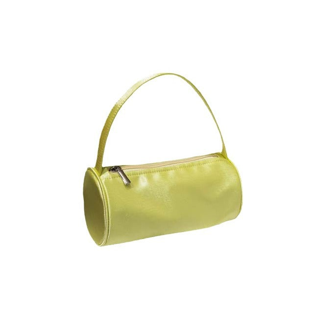 Women's Retro Handmade Satin Round Hand Holding Handbags