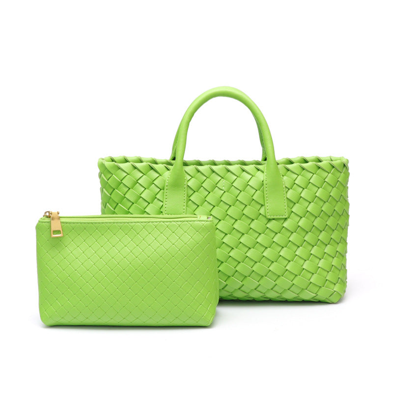 Simple Fashion Vegetable Basket Woven Large Handbags