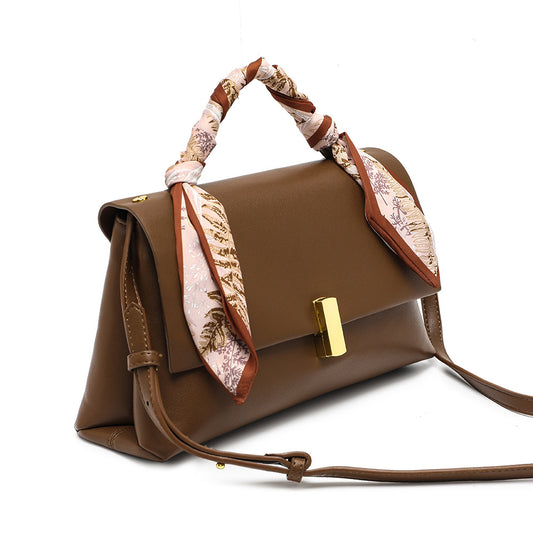 Women's Western Style Silk Scarf Easy To Match Crossbody Bags