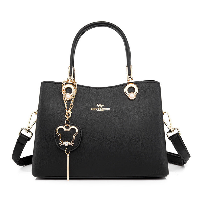 Women's Fashion Mom Soft Leather Elegant Bags