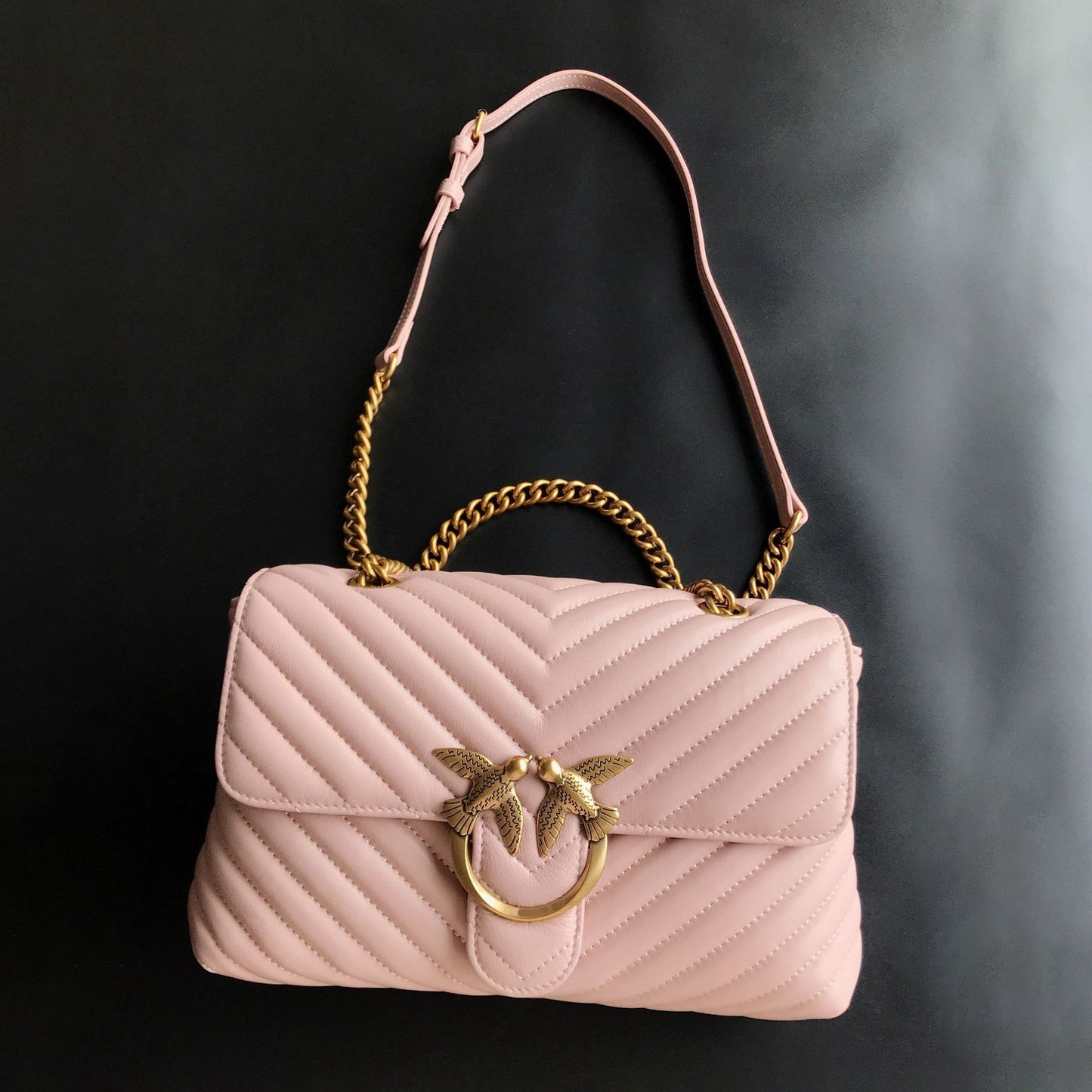 Women's Sheepskin Pillow Embroidery Thread Puff Chain Crossbody Bags