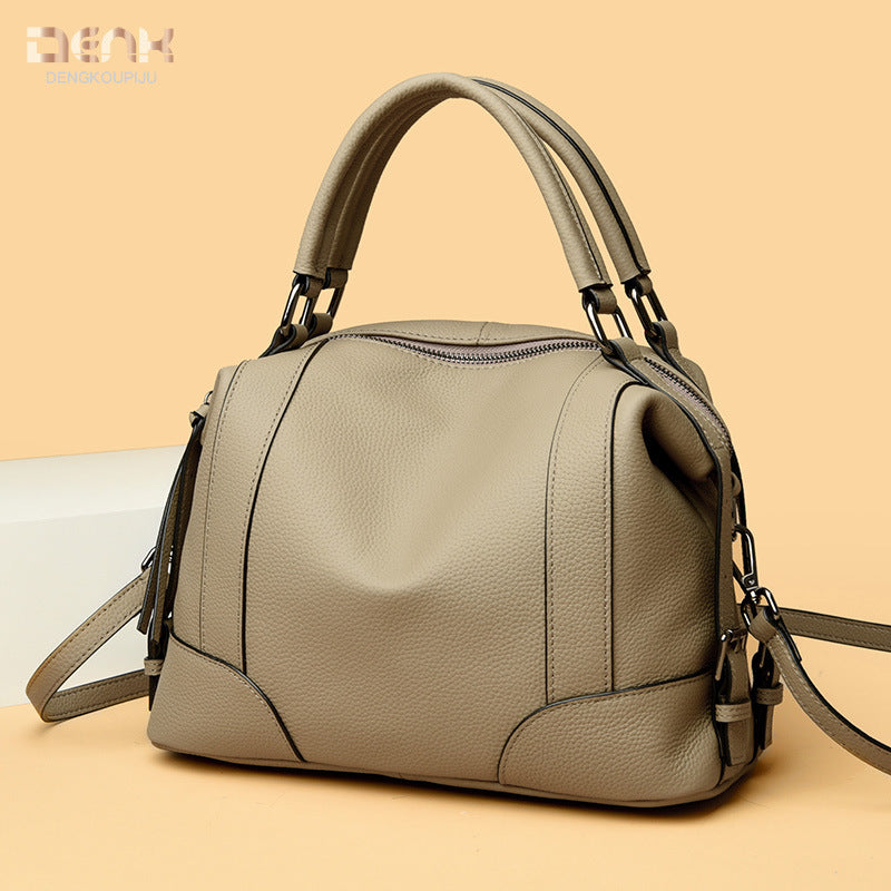 Women's Genuine Leather Fashion Versatile Large Capacity Crossbody Bags