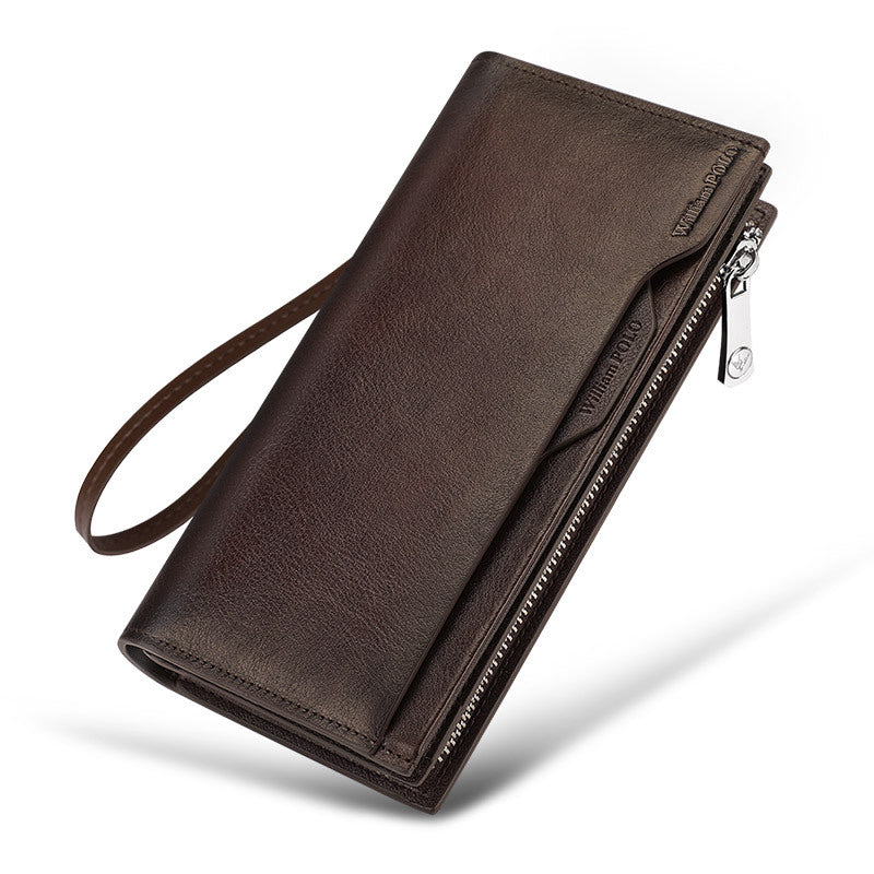 Men's Emperor Paul Long Swiping Driving License Men's Wallets