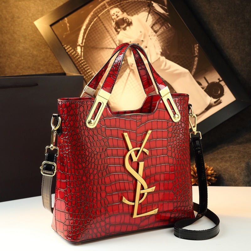 Women's Large Capacity Totes Genuine Leather Niche Handbags
