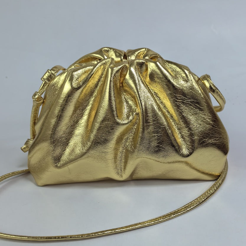 Women's Cloud Pleated Dumpling Minimalist Fashion Clutch Bags