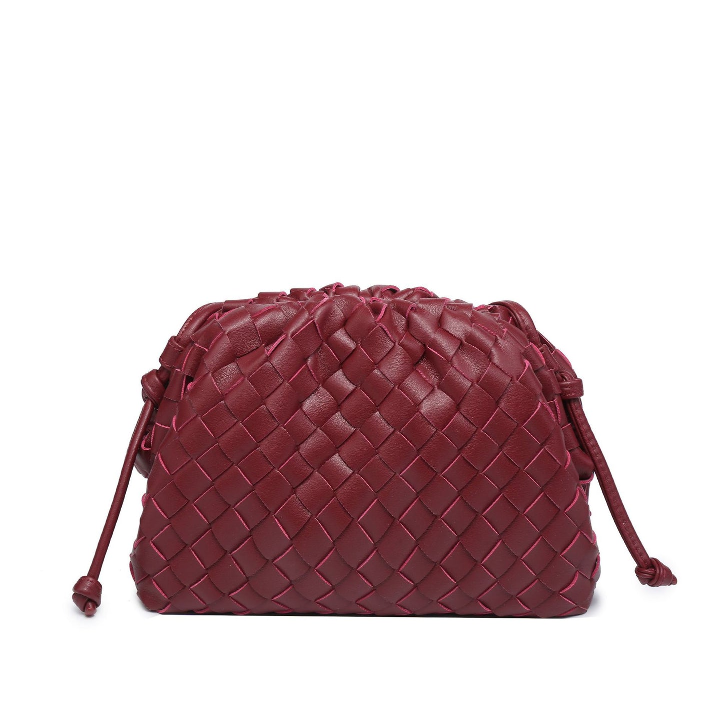 Women's Hand-woven Cloud Stylish Textured High Dumpling Crossbody Bags