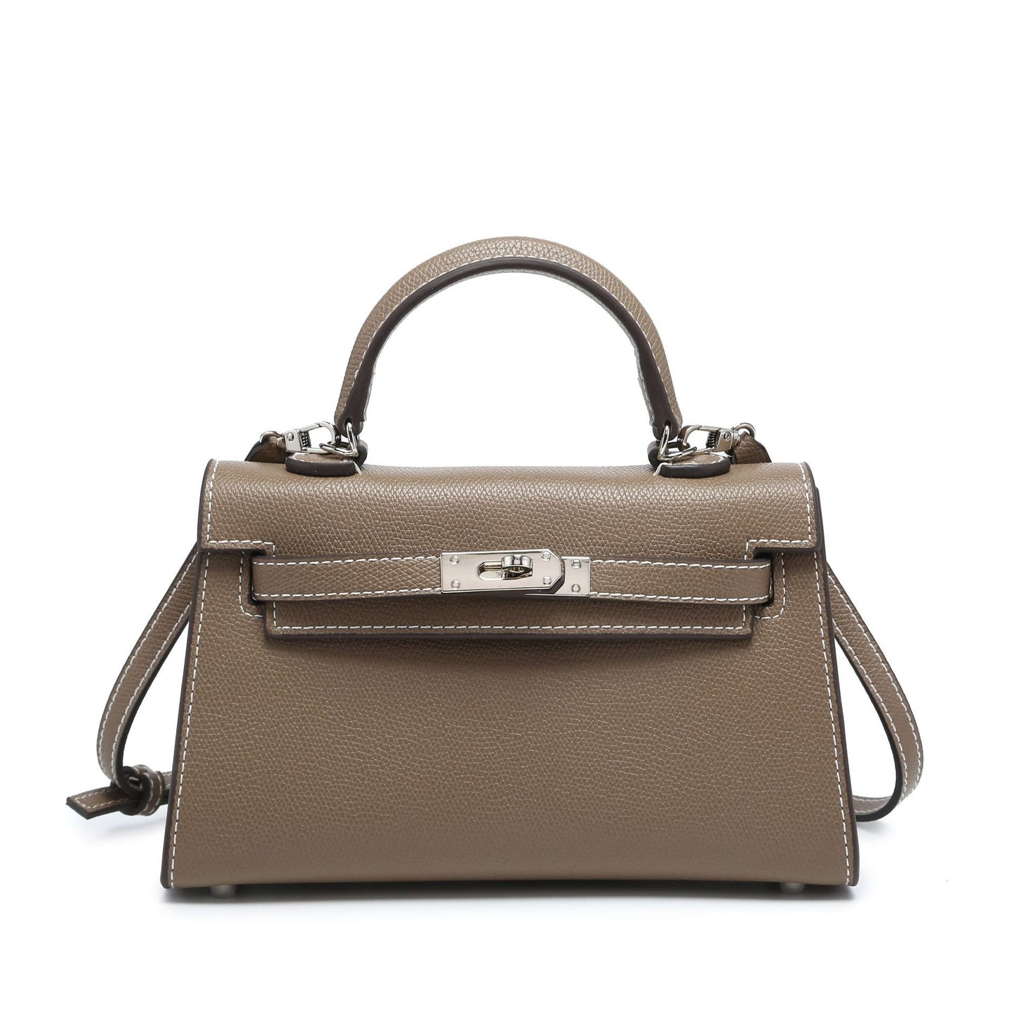 Second Generation Kelly Elephant Gray Advanced Shoulder Bags