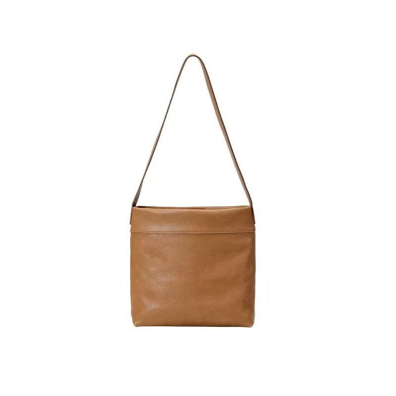 Women's Lazy Full Series Genuine Leather Large Bags